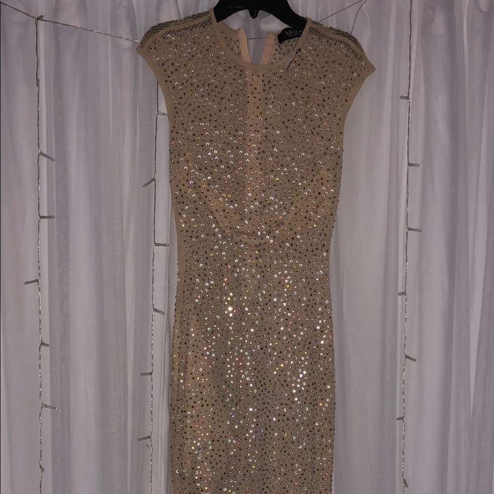 Rhinestone maxi dress